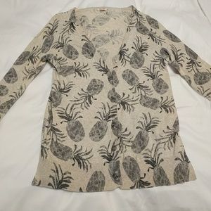 Pineapple cardigan m